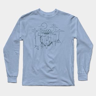 Drum Lines I Long Sleeve T-Shirt